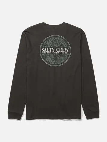 Salty crew MEN'S SALTY FILL LS TEE BLACK