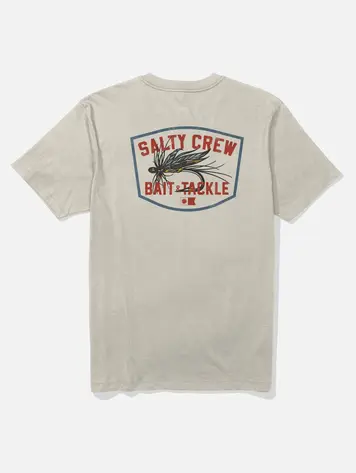 Salty crew MEN'S FISHING CO CREW TEE BONE