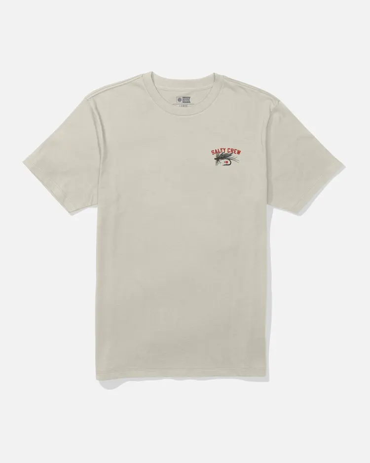 Salty crew HOMMES FISHING CO CREW TEE