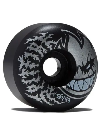 Spitfire F4 99 DEATHMASK II BIGHEAD RADIAL FULL WHEELS BLACK 56mm