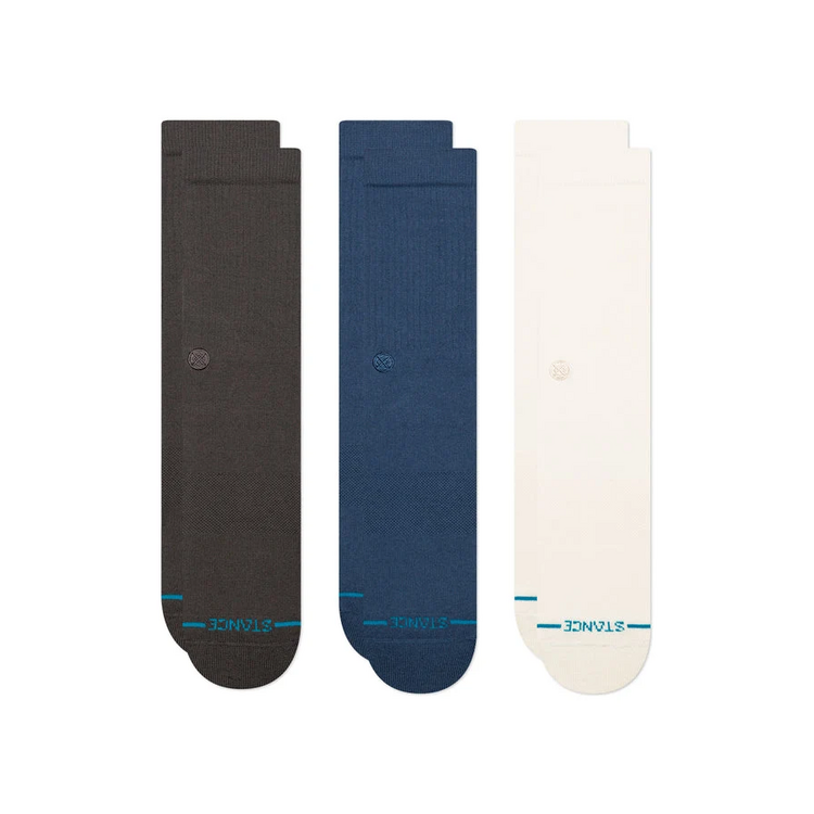 Stance HOMMES STP ICON COMBED COTTON SOCKS 3 PACK