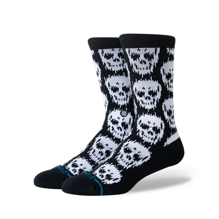 Stance HOMMES STATIC SKULL CREW SOCKS