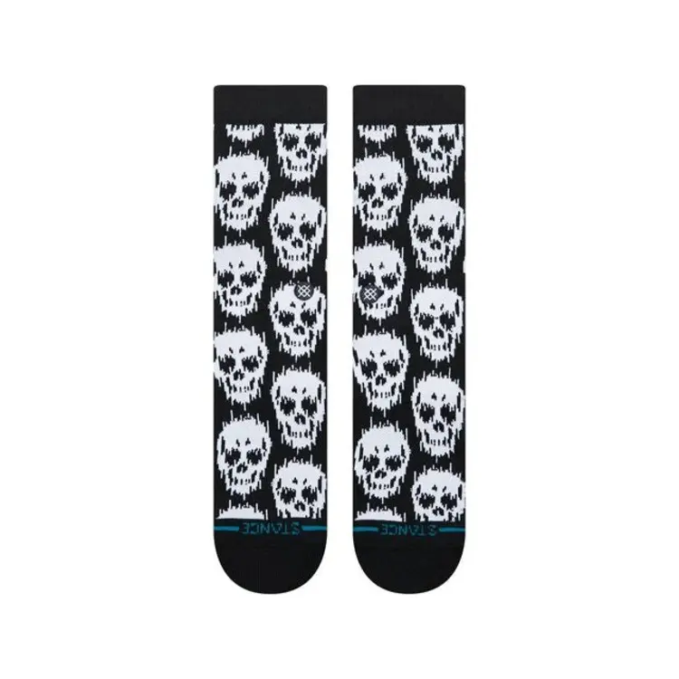 Stance MEN'S STATIC SKULL CREW SOCKS