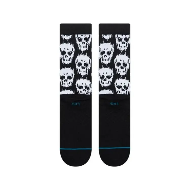 Stance HOMMES STATIC SKULL CREW SOCKS