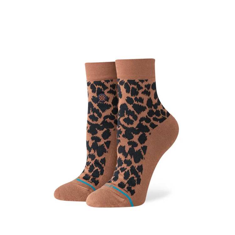 Stance WOMEN'S LOVE LEOPARD LOWRIDER SOCKS