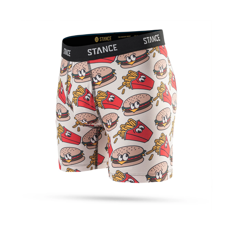 Stance MEN'S BURGER AND FRIES BOXER BRIEF