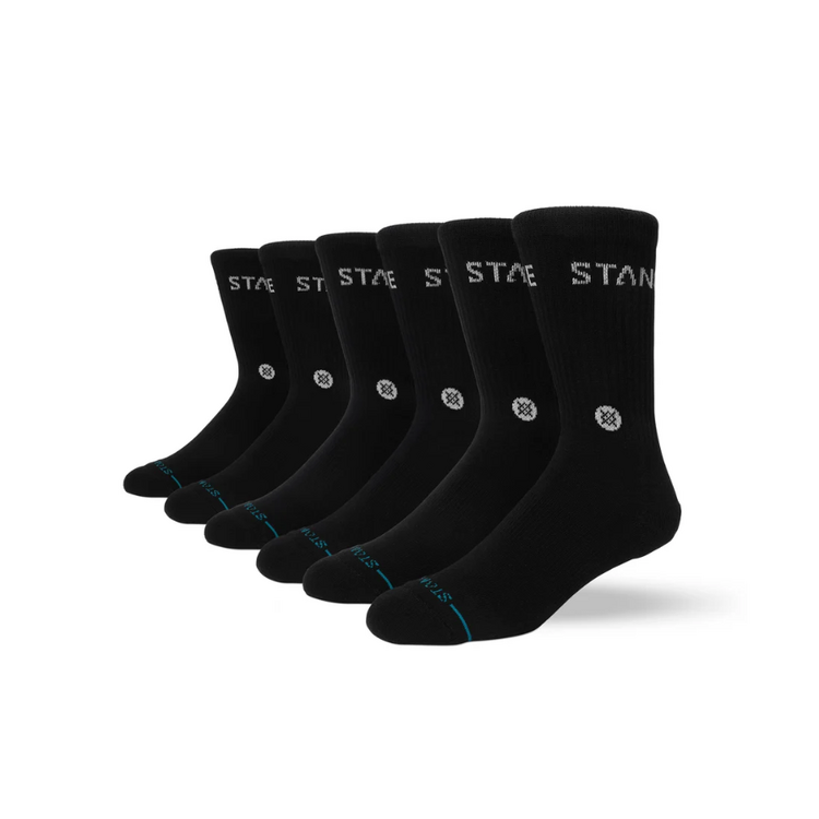 Stance MEN'S ORIGIN CREW SOCKS 6 PACK