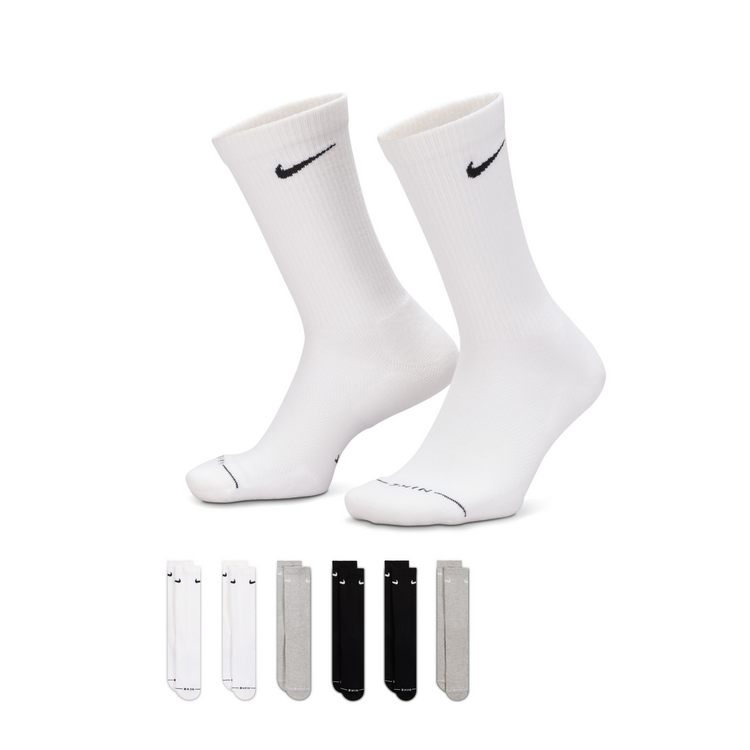 Nike EVERYDAY ELEVATED CREW SOCKS 6 PACK