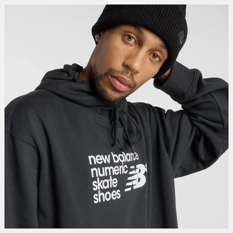 New Balance MEN'S NUMERIC FRENCH TERRY HOODIE