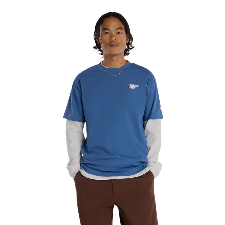 New Balance MEN'S NUMERIC SMALL LOGO T-SHIRT
