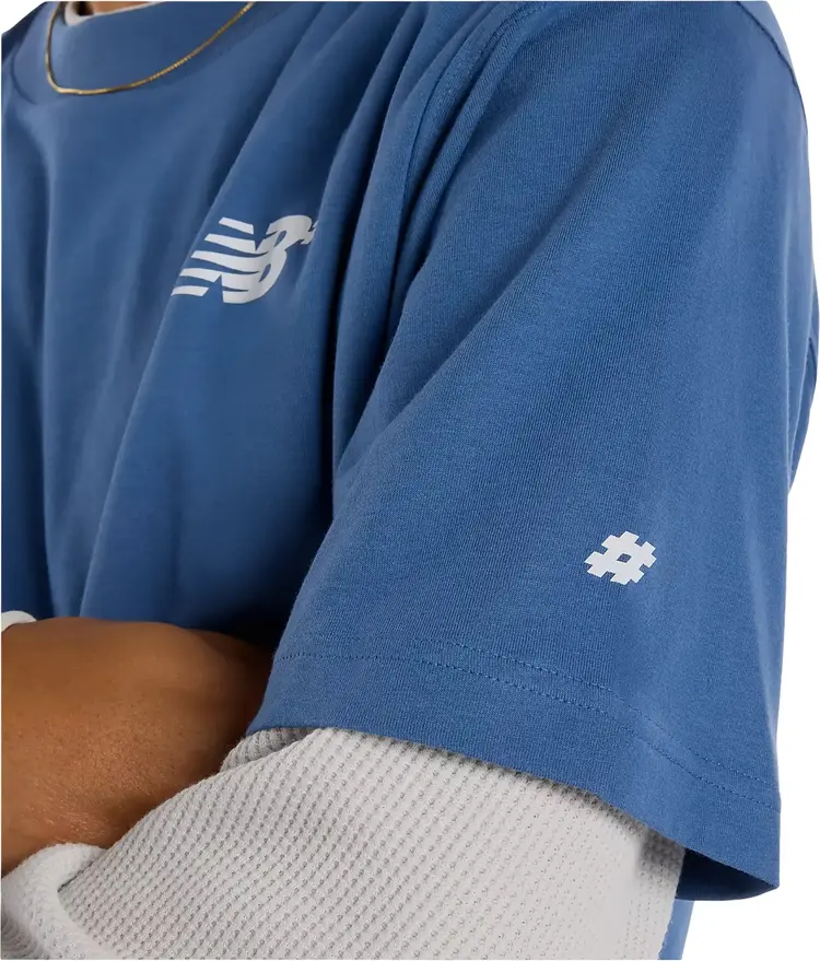 New Balance MEN'S NUMERIC SMALL LOGO T-SHIRT