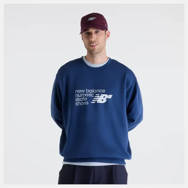 New Balance HOMMES NUMERIC FRENCH TERRY CREW