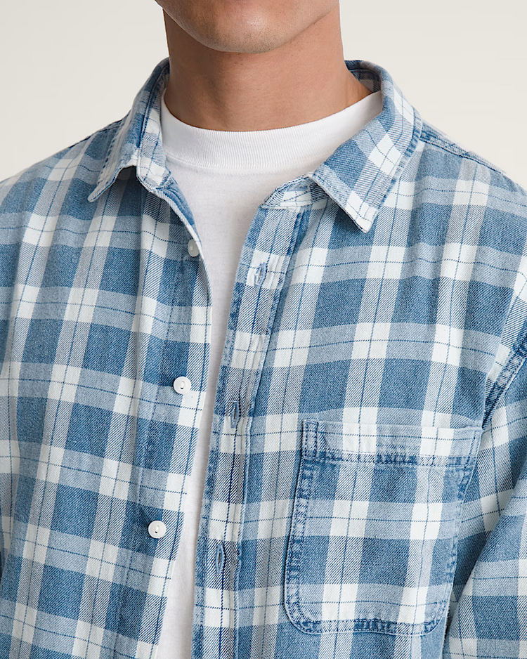 Vans MEN'S LAWSON SOLID OXFORD LS SHIRT
