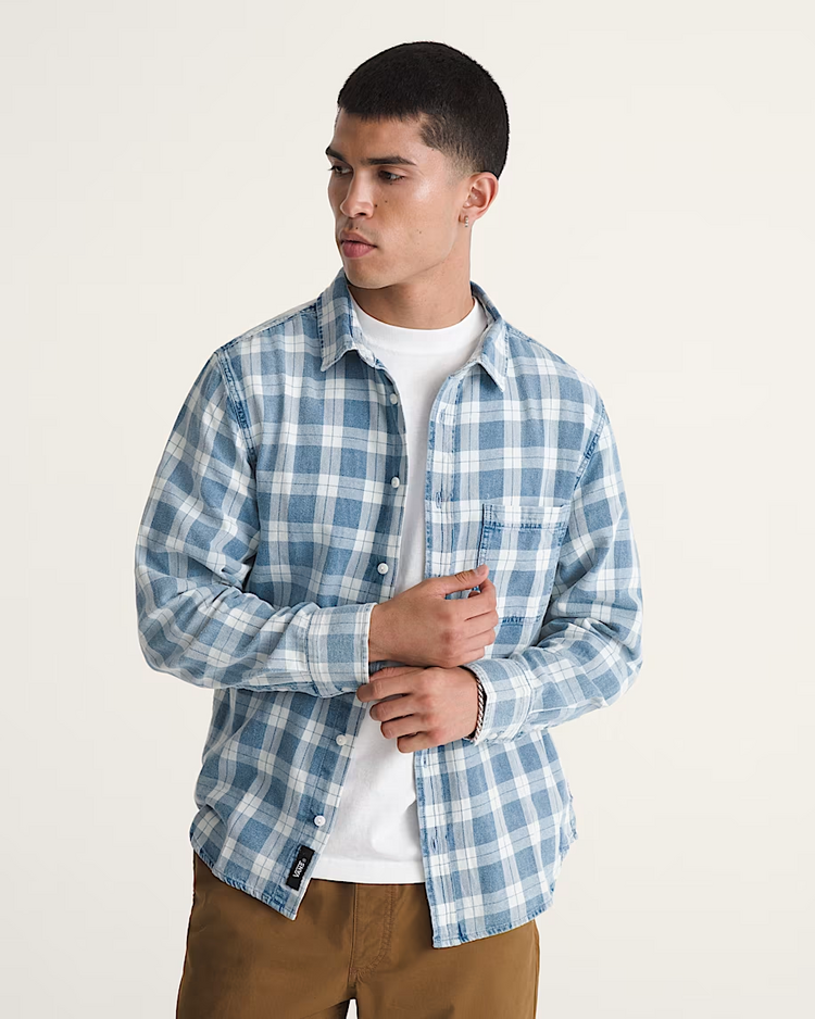 Vans MEN'S LAWSON SOLID OXFORD LS SHIRT