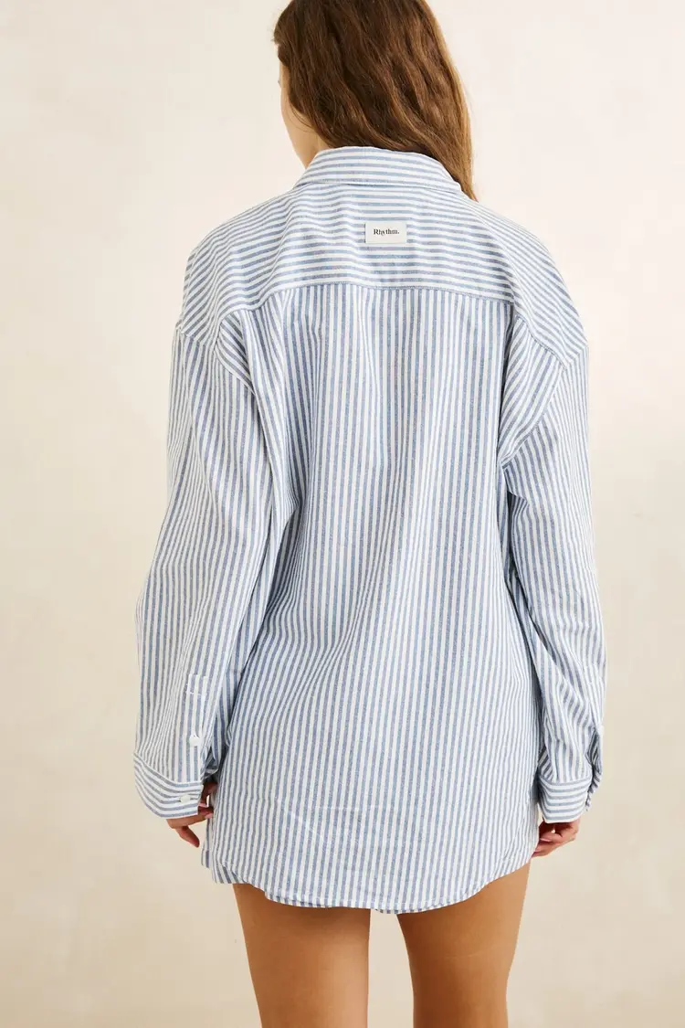 Rhythm FEMMES VISTA STRIPE OVERSIZED SHIRT
