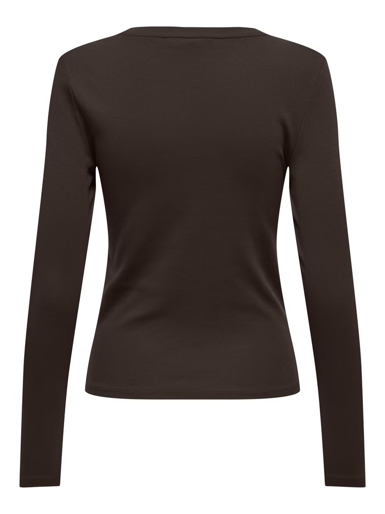 Only WOMEN'S RILEY O-NECK LONG SLEEVE TOP
