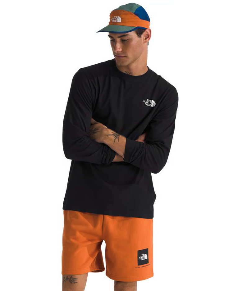 THE NORTH FACE HOMMES EVOLUTION BOX NSE REGULAR LONG SLEEVE T-SHIRT