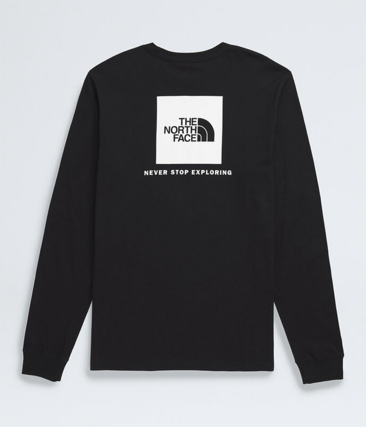 THE NORTH FACE HOMMES EVOLUTION BOX NSE REGULAR LONG SLEEVE T-SHIRT