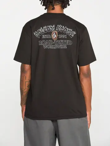 Volcom MEN'S RINGAFIRE SHORT SLEEVE TEE BLACK