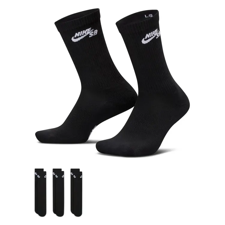 Nike SB EVERYDAY ELEVATED CREW SOCKS 3 PACK