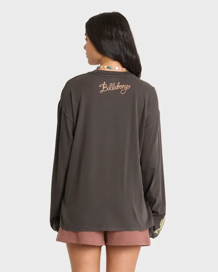 Billabong FEMMES FAMILIAR ROADS LONG SLEEVE TEE