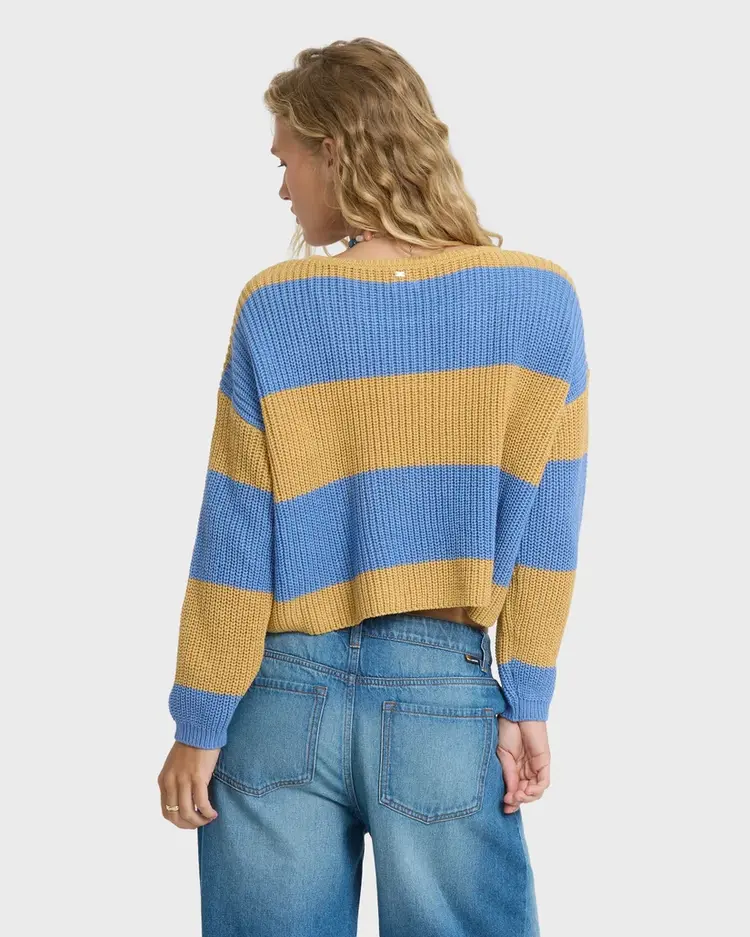 Billabong WOMEN'S LIT LIGHT CREWNECK SWEATER