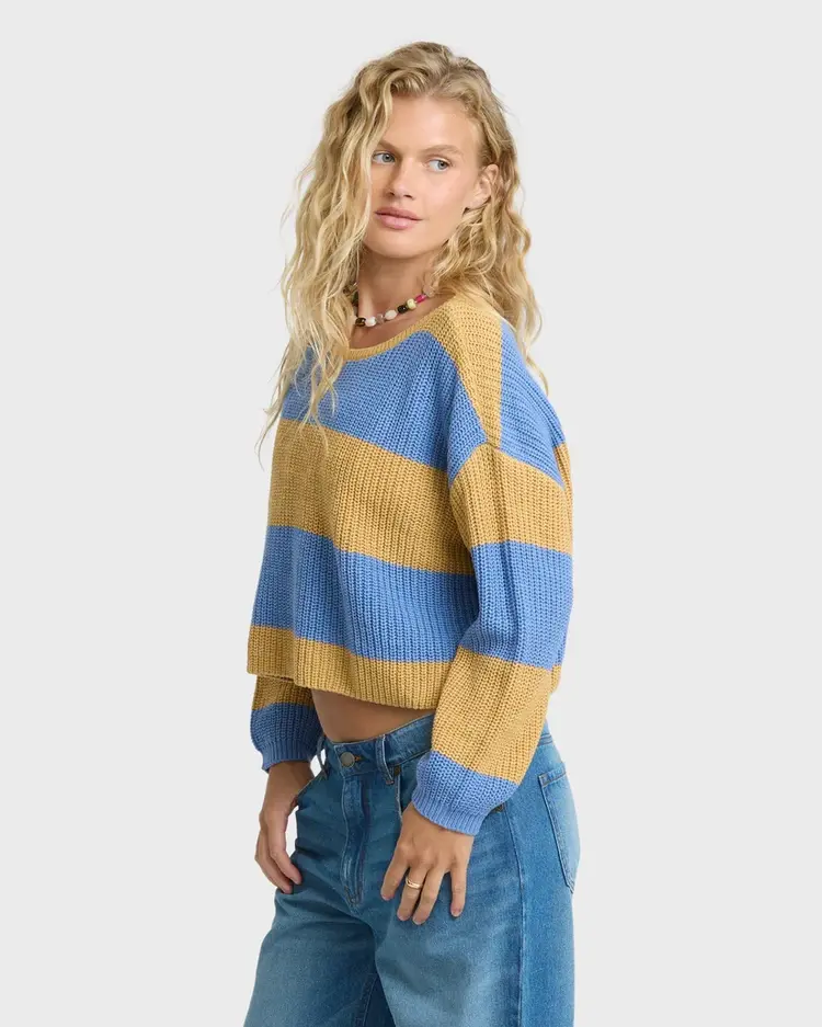 Billabong WOMEN'S LIT LIGHT CREWNECK SWEATER
