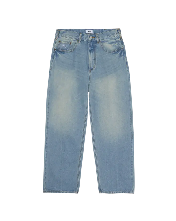 Obey HOMMES BIGWIG BAGGY DENIM PANT