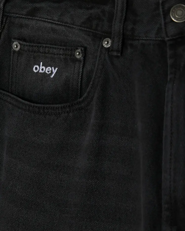 Obey MEN'S BIGWIG BAGGY DENIM PANT