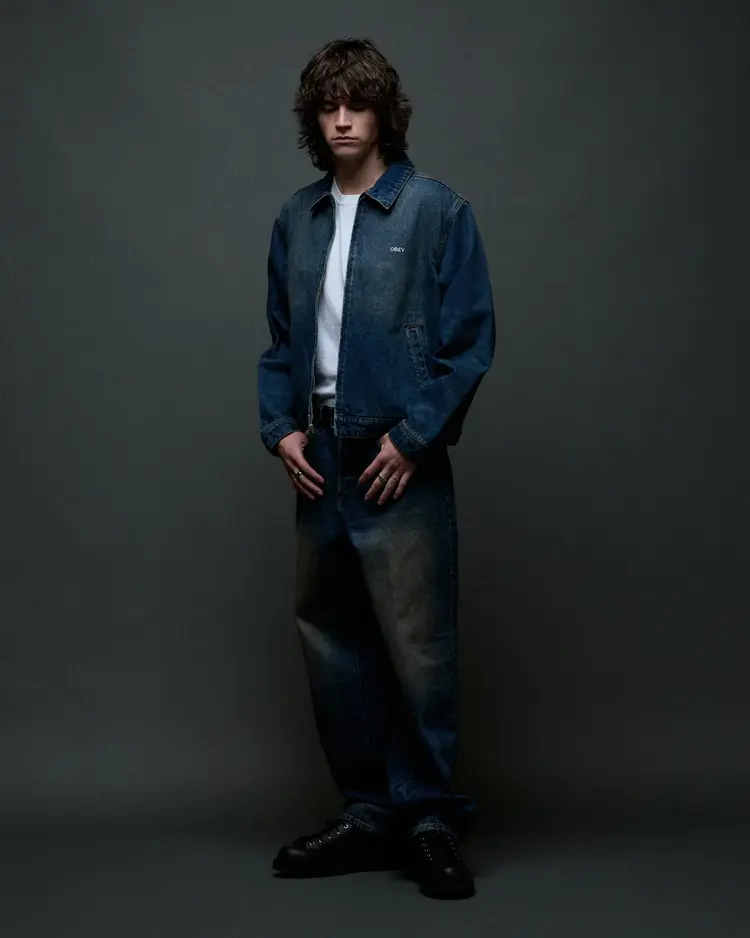 Obey HOMMES CLASSIC BAGGY DENIM