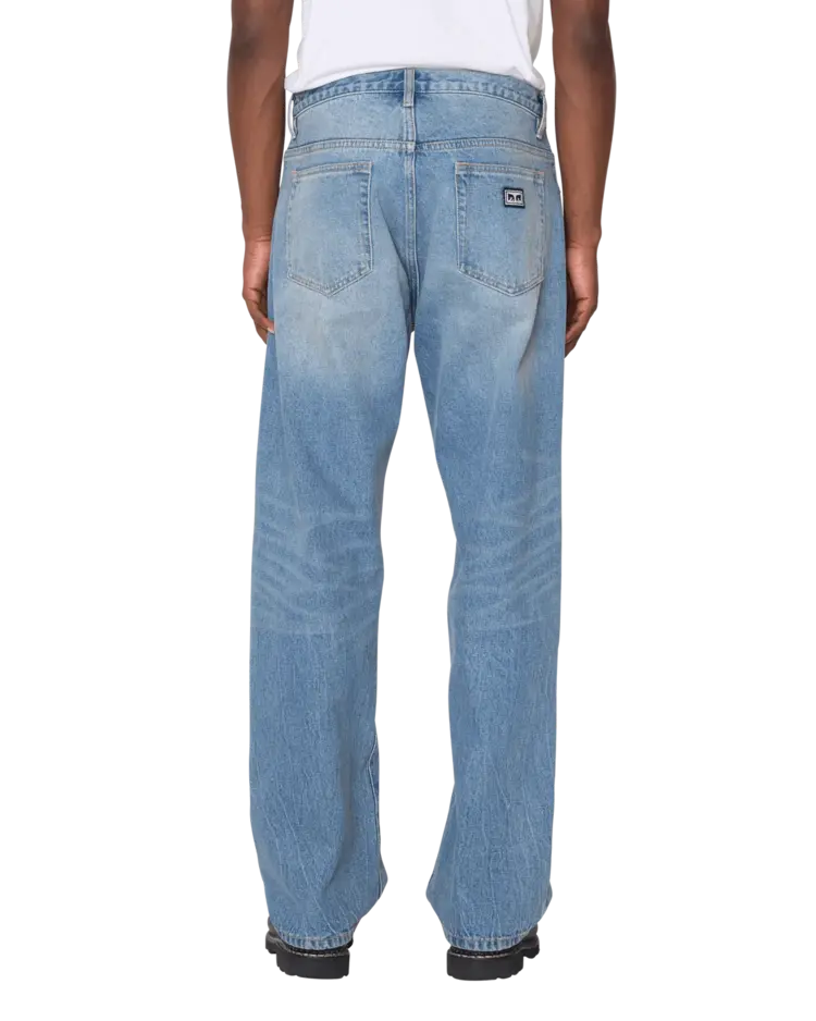 Obey MEN'S BOXCAR STRAIGHT LEG DENIM