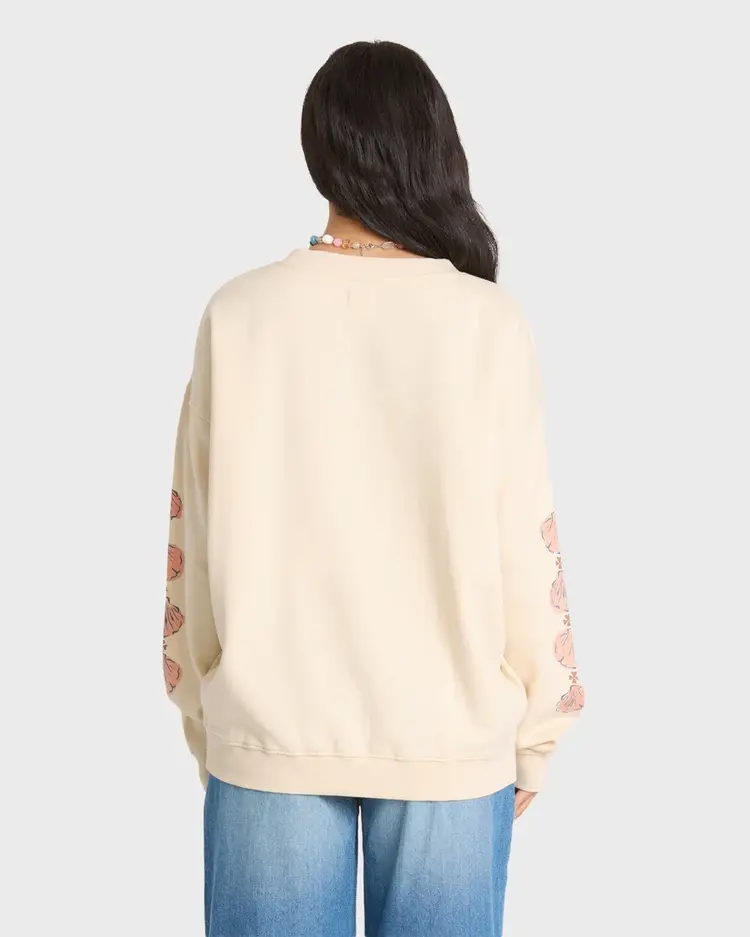 Billabong FEMMES RIDE IN CREWNECK FLEECE