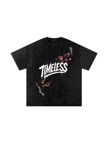 TIMELESS MEN'S FLEUR T-SHIRT BLACK