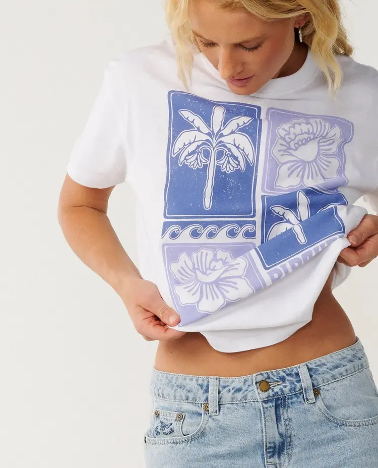 RIP CURL WOMEN'S BOSSA NOVA RELAXED TEE