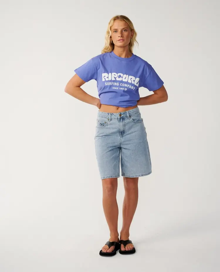 RIP CURL FEMMES SURF PUFF PARTY PACK RELAXED TEE