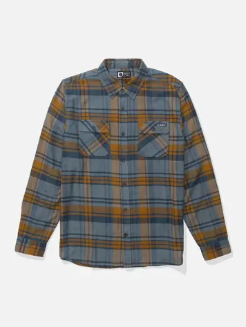 Salty crew MEN'S DAYBREAK FLANNEL WASHED GREEN