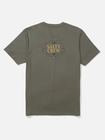 Salty crew MEN'S ICONIC SS TEE DUSTY OLIVE
