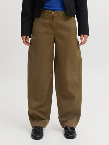 JJXX WOMEN'S HAZEL KIRA BARREL PANTS BEECH