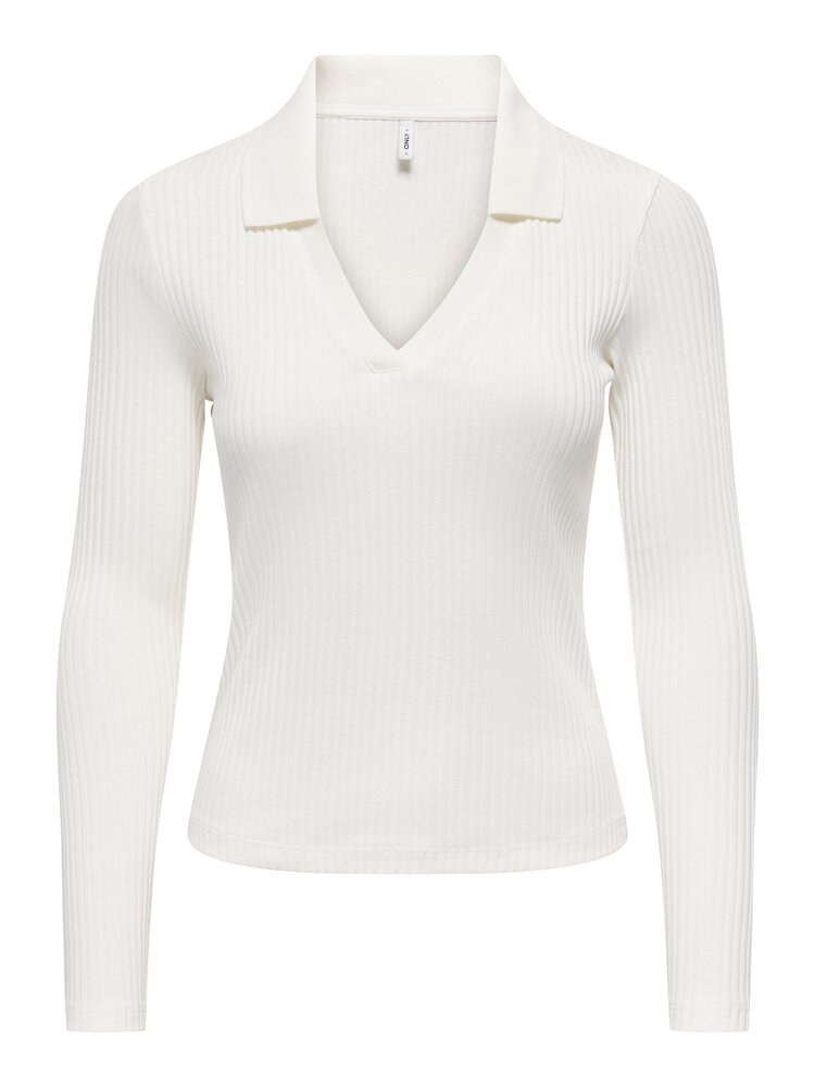 Only FEMMES DAISY L/S COLLAR TOP