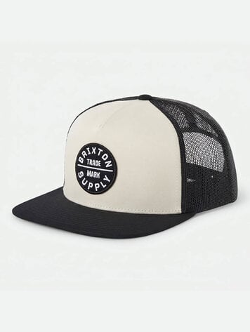 Brixton HOMMES OATH TRUCKER HAT WHITECAP/BLACK