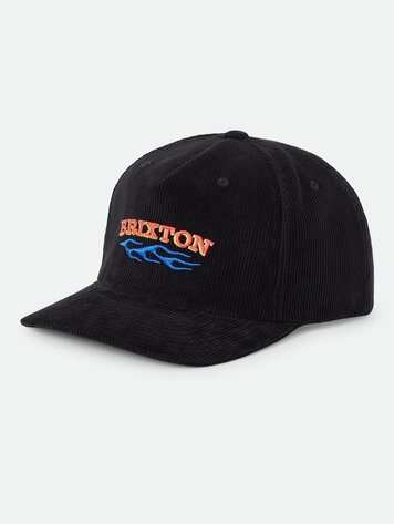 Brixton HOMMES CLIFTON SNAPBACK BLACK