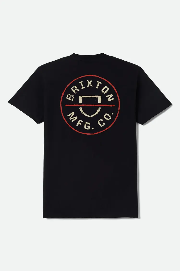 Brixton HOMMES CREST II STANDARD T-SHIRT