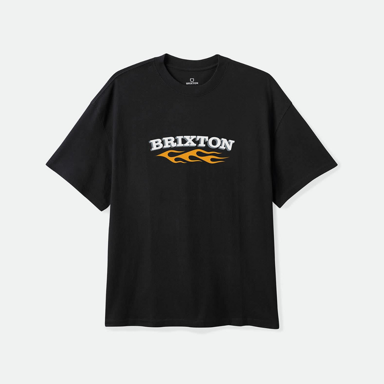Brixton HOMMES CLIFTON BOXED CROP T-SHIRT