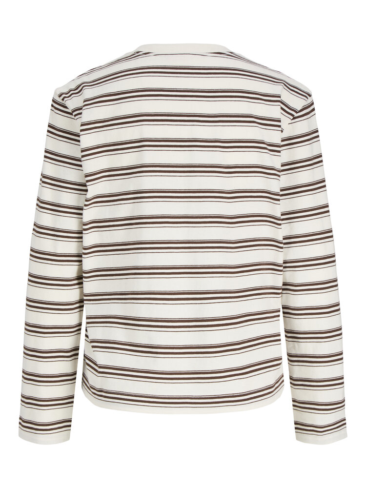JJXX FEMMES SOPHIA BOXY LS STRIPE T-SHIRT