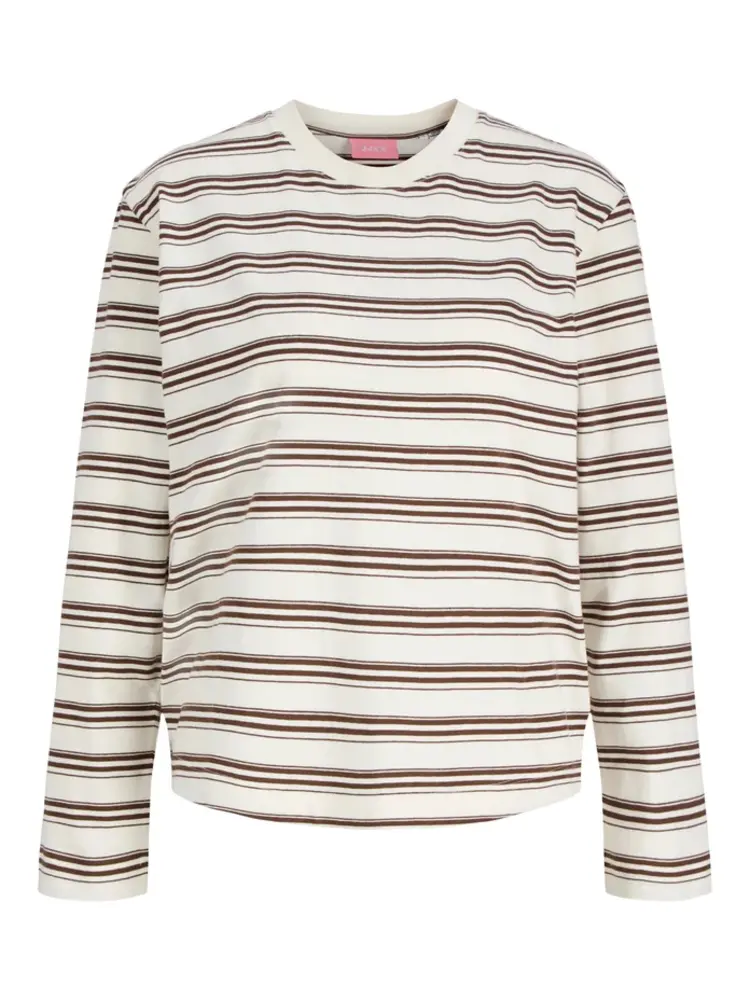 JJXX FEMMES SOPHIA BOXY LS STRIPE T-SHIRT