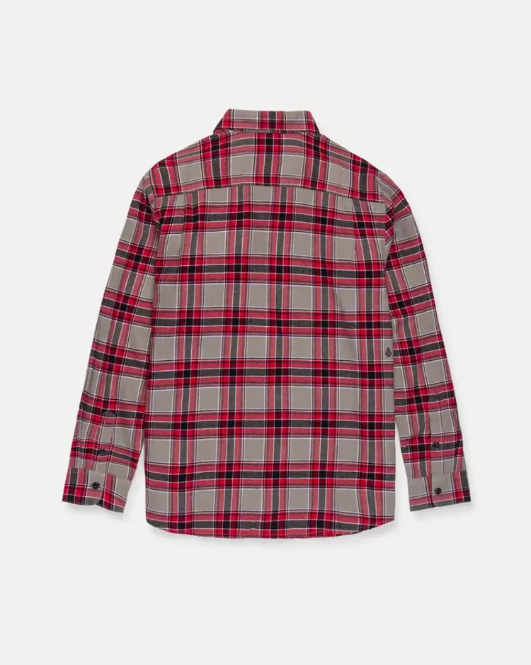 Volcom HOMMES CADEN PLAID LONG SLEEVE SHIRT