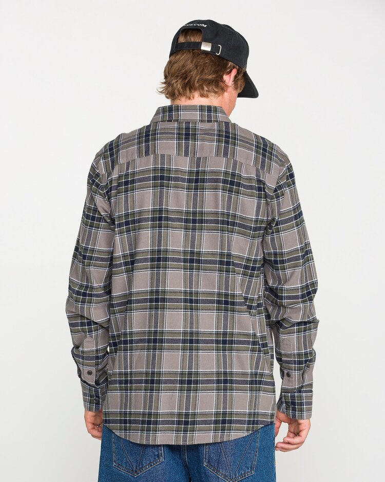 Volcom HOMMES CADEN PLAID LONG SLEEVE