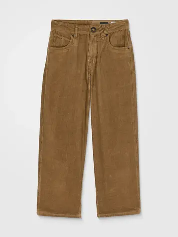 Volcom JUNIOR BILLOW CORDUROY TROUSERS ERMINE