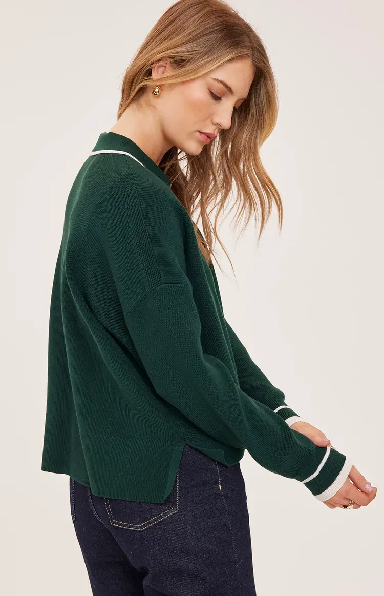 Gentle fawn WOMEN'S TRISTAN V-NECK SWEATER
