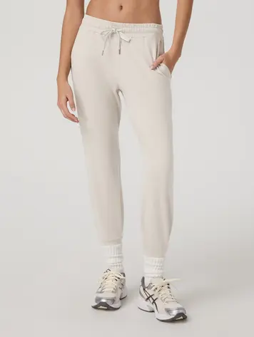 Vuori FEMMES PERFORMANCE JOGGER ECRU HEATHER